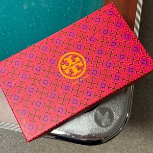 Tory Burch shoe box and dust bag!